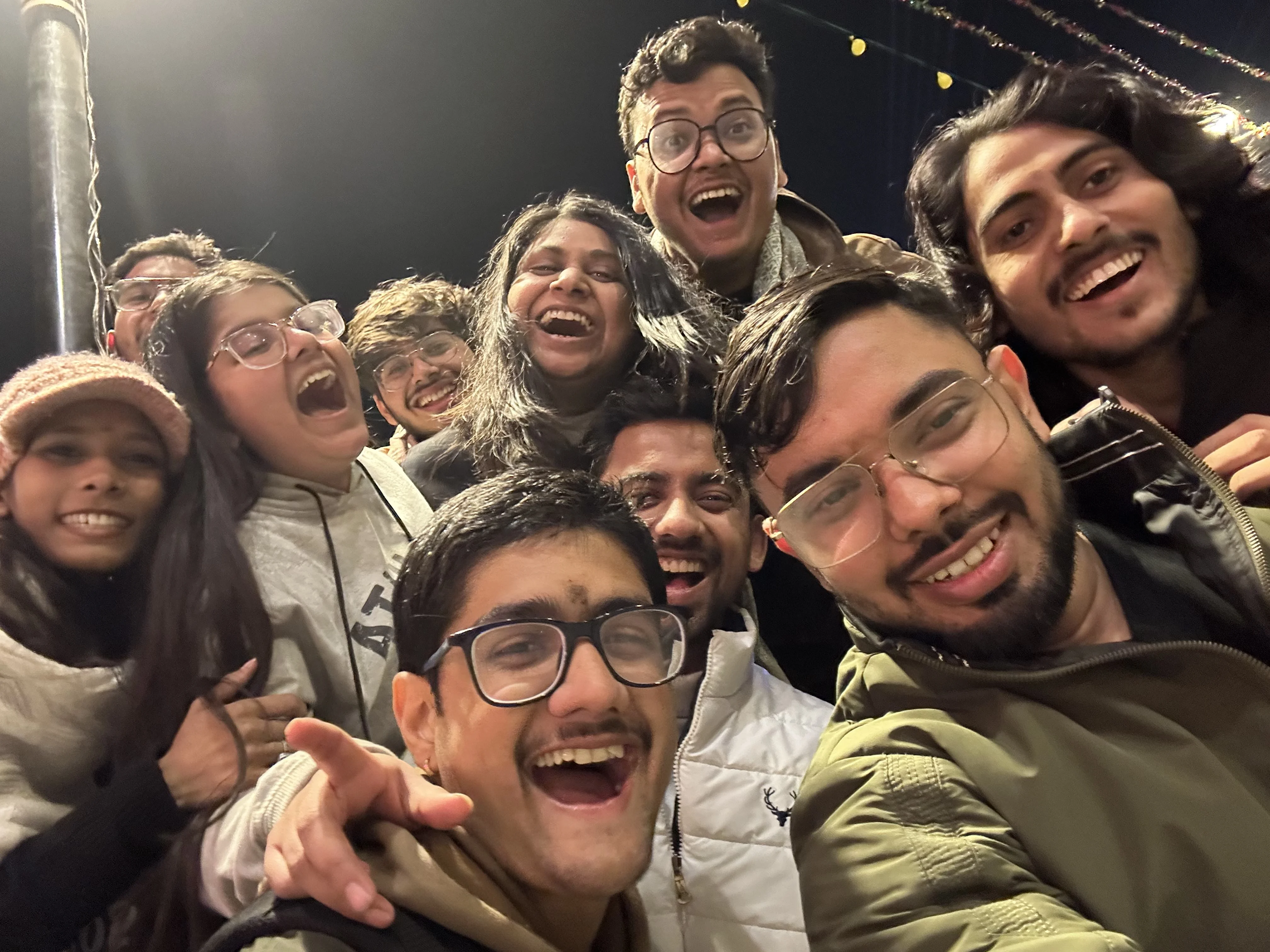 Teens in a group mindfulness session